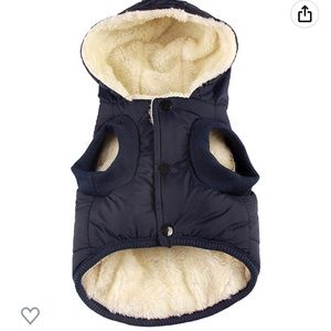 NWT Fleece Dog Hoodie - S